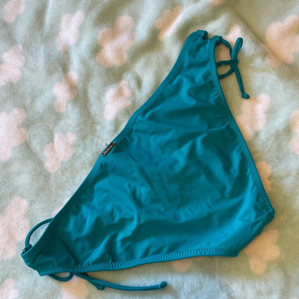 Blue bikini bottoms